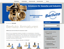 Tablet Screenshot of berluto.de