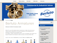 Tablet Screenshot of berluto.com